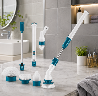 3 in 1 Electric Spin Scrubber Machine